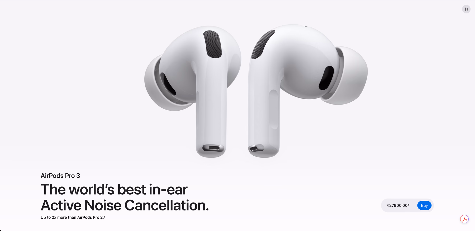 Trang AirPods Pro 3 có dịch trực tiếp